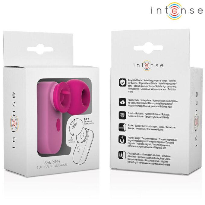 Intense - Sabrina Clit Stimulator Pink