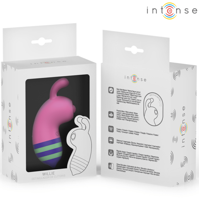 Intense - Willy Stimulator Bee Pink/green