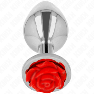 KINK-PLEASURE-PLUGS-KINK-PLUG-ANAL-ROSE-RED-SIZE-S-2