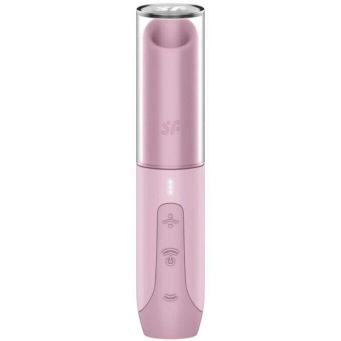 SATISFYER - ESTIMULADOR DE CLITÓRIS SECRET KISS WAVE ROSA