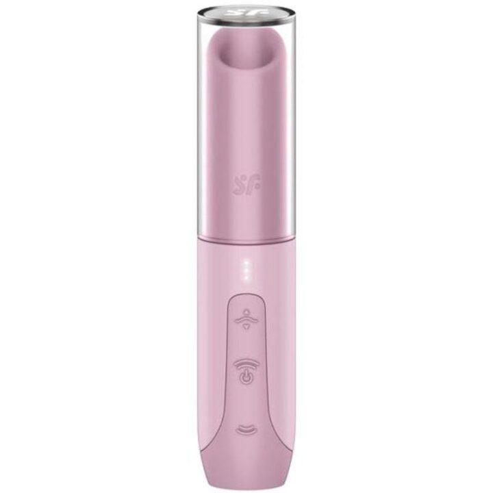 SATISFYER - ESTIMULADOR DE CLITÓRIS SECRET KISS WAVE ROSA