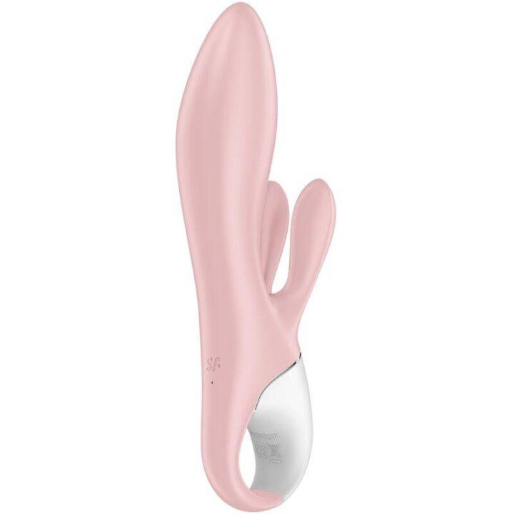 SATISFYER - AIR PUMP BUNNY 3 VIBRADOR DE COELHO INFLÁVEL ROSA