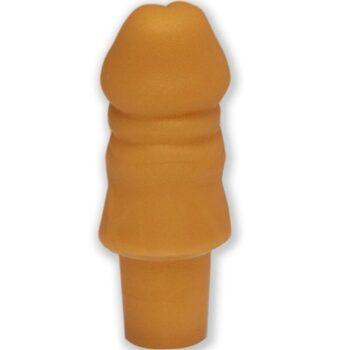 DIABLO PICANTE - PLUG DOURADO EM FORMATO DE PÊNIS