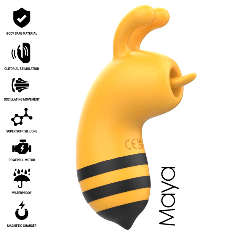 Intense - Maya Stimulator With 360º Rotating Tongue