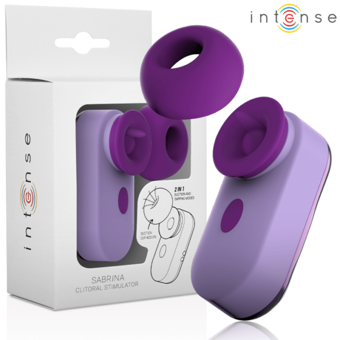 Intense - Sabrina Clit Stimulator Purple