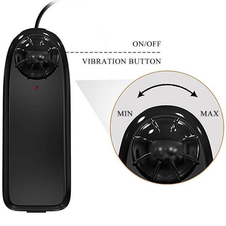 BAILE - BAHAMUT REALISTIC VIBRATOR 21.8 CM FLESH REMOTE CONTROL