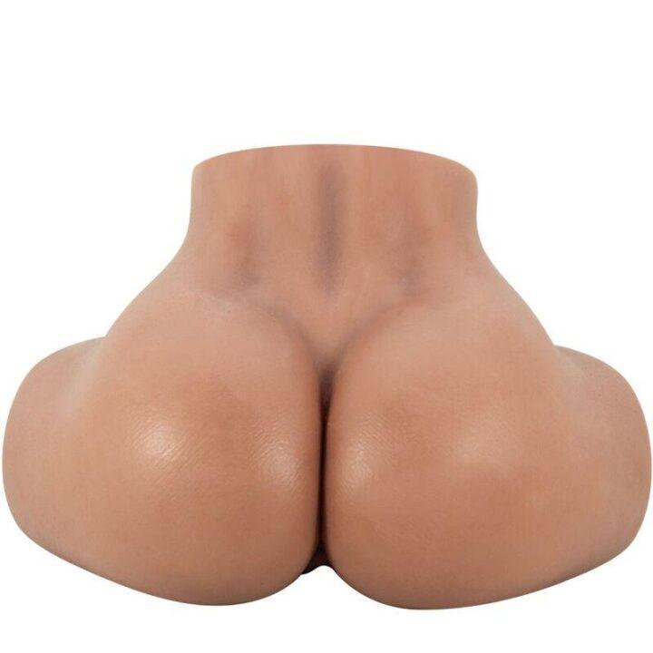 CRAZY BULL - VIBRADOR HAILEY BUTT COM CONTROLE REMOTO REALISTA DE VAGINA E ÂNUS