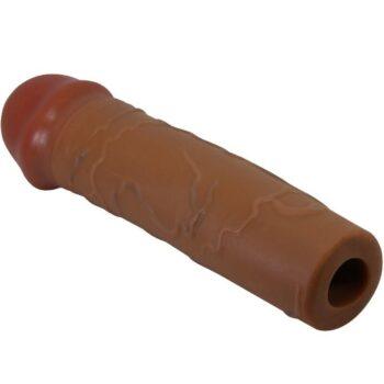 PRETTY-LOVE-PRETTY-LOVE-NILE-PENIS-SLEEVE-WITH-2.5-CM-EXTENSION-MULATTO-1