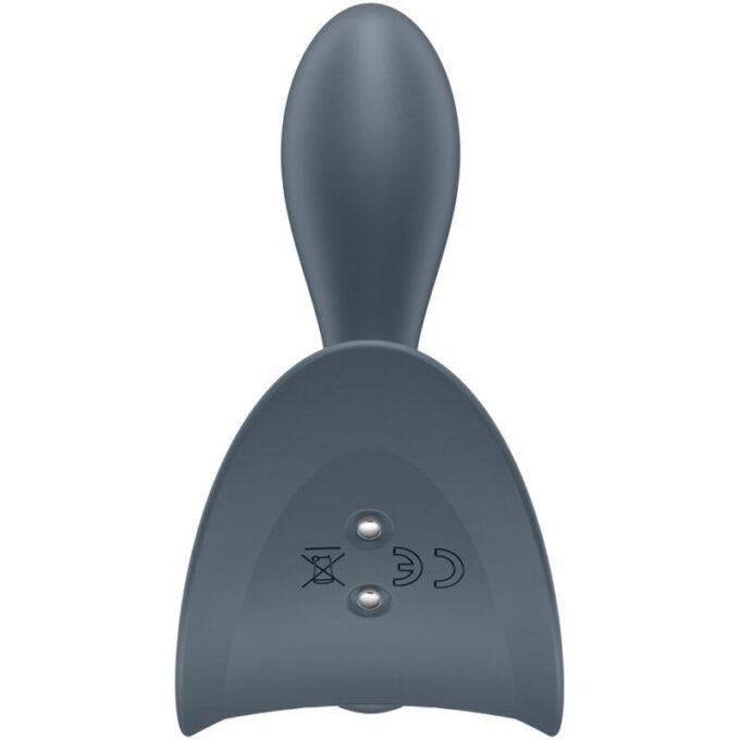 SATISFYER - BOOTY ABSOLUTE BEGINNERS 2 ANAL PLUG VIBRADOR UNISSEXO PRETO