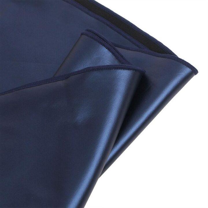 SUBBLIME - 955410 VESTIDO COM ALÇAS DE COURO AZUL S/M