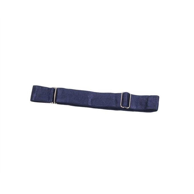SUBBLIME - 955410 VESTIDO COM ALÇAS DE COURO AZUL S/M