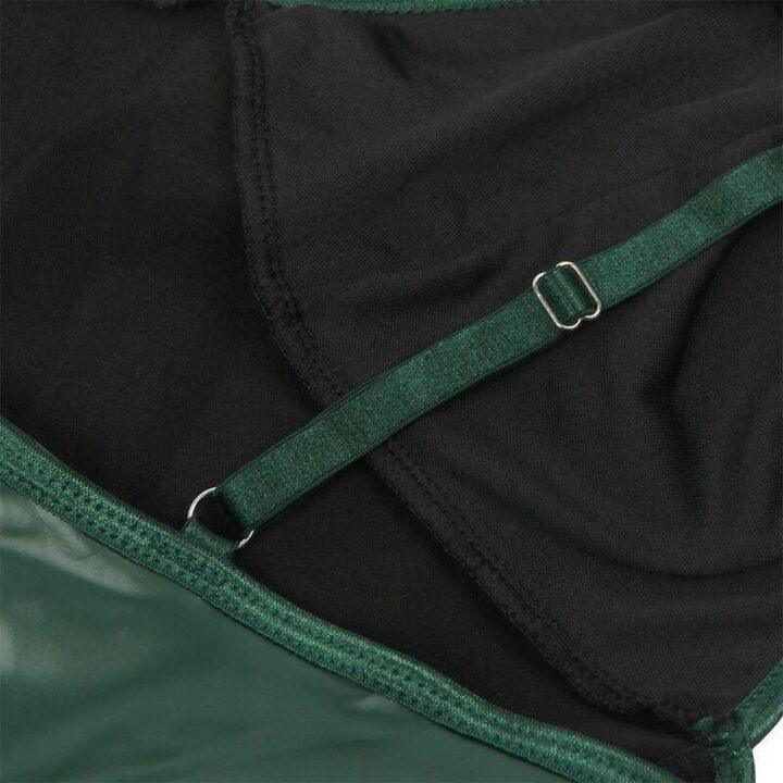 SUBBLIME - 955441 VESTIDO COM ALÇAS DE COURO VERDE L/XL