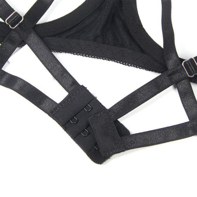SUBBLIME - 955199 CONJUNTO DE SUTIÃ COM LAÇO PRETO AJUSTÁVEL S/M