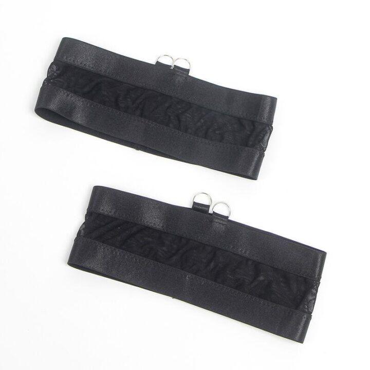 SUBBLIME - 955236 SUTIÃ BONDAGE PRETO COM CONJUNTO DE LIGA S/M