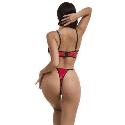 SUBBLIME-SETS-SUBBLIME-955540-RED-PATENT-LEATHER-MESH-ZIPPER-BRA-SET-LXL-1