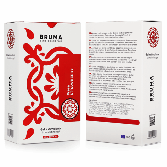 BRUMA - BÁLSAMO INTENSIFICADOR SABOR MORANGO 15 ML