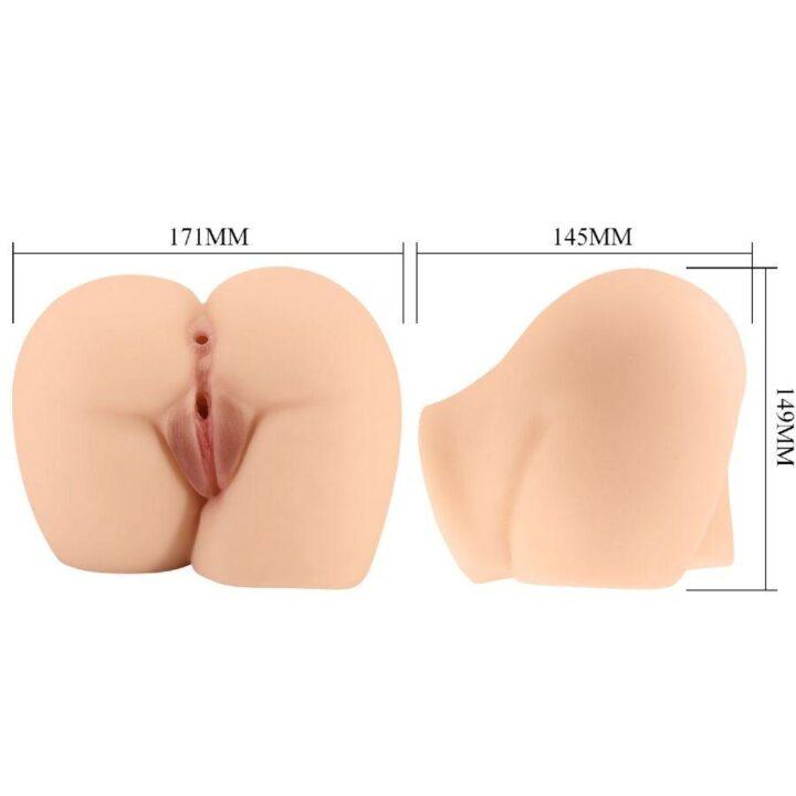 CRAZY BULL - TRASEIRO ROLONDA COM VAGINA E ÂNUS REALISTAS NATURAIS