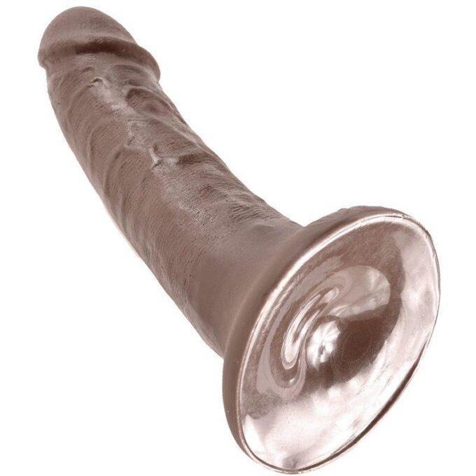 KING COCK - 6" COCK MARROM 15,2 CM