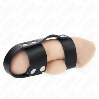 KINK-RING-POWER-KINK-LEATHER-PENIS-CAGE-RING-WITH-ADJUSTABLE-BALL-DIVIDER-1