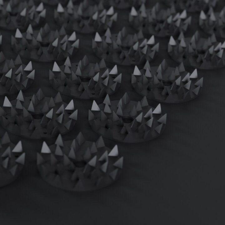 LELO - MASSAGEM CORPORAL ACUPRESSÃO TAPETE PRETO