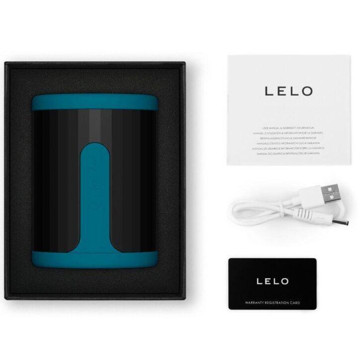 LELO - F2S™ TEAL MASTURBADOR MASCULINO AZUL