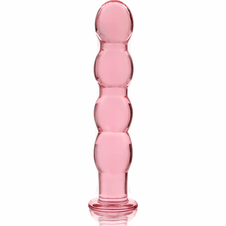 NEBULA SERIES BY IBIZA - MODELO 10 DILDO VIDRO BOROSILICADO ROSA 16.5 CM -O- 3.5 CM