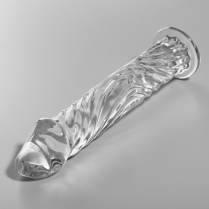 NEBULA-SERIES-BY-IBIZA-NEBULA-SERIES-BY-IBIZA-MODEL-12-DILDO-BOROSILICATE-GLASS-CLEAR-17-CM-O-3.5-CM-1