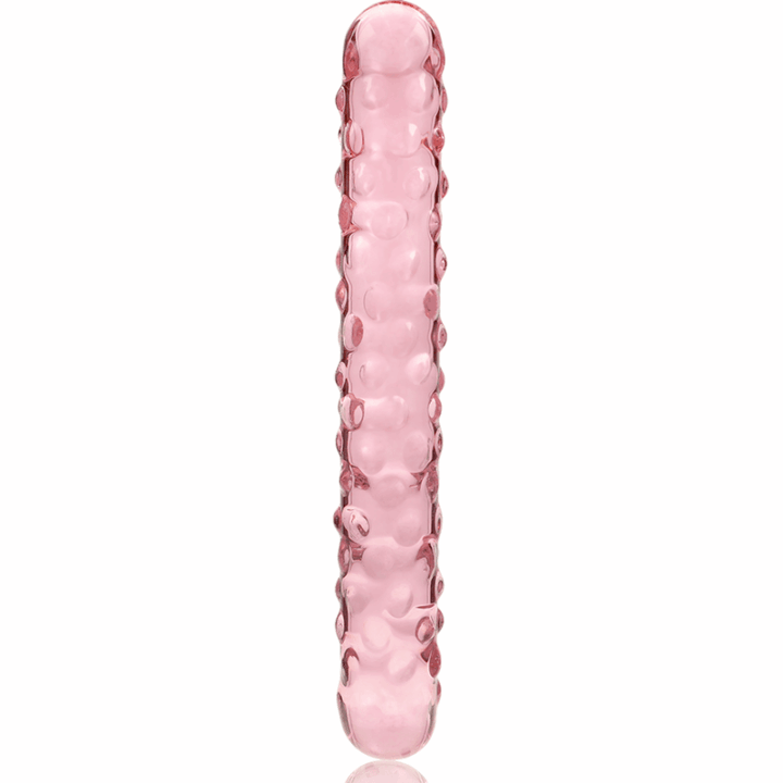 NEBULA SERIES BY IBIZA - MODELO 15 DILDO VIDRO BOROSILICADO ROSA 18.5 CM -O- 3 CM