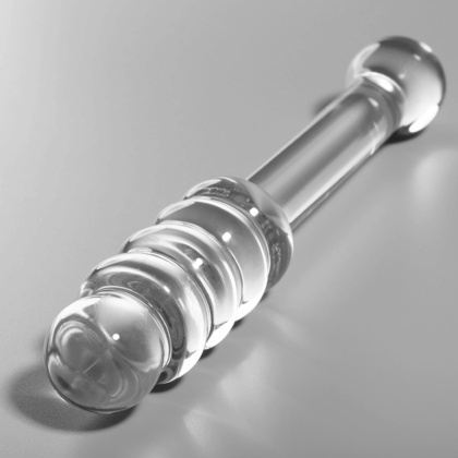 NEBULA-SERIES-BY-IBIZA-NEBULA-SERIES-BY-IBIZA-MODEL-20-DILDO-BOROSILICATE-GLASS-CLEAR-20.5-CM-O-3-CM-1