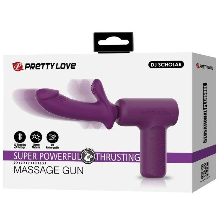 PRETTY LOVE - DJ SCHOLAR MASSAGER 5 CONFIGURAÇÕES ROXO