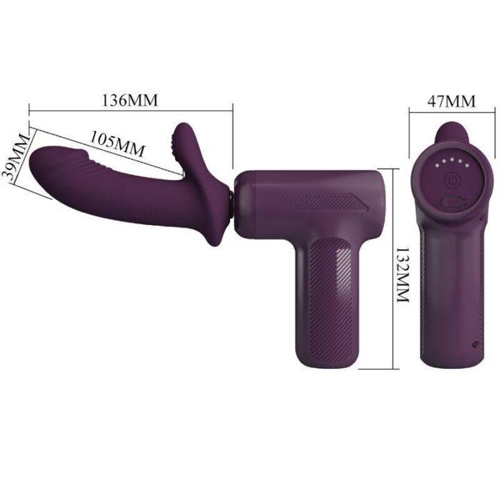 PRETTY LOVE - DJ SCHOLAR MASSAGER 5 CONFIGURAÇÕES ROXO