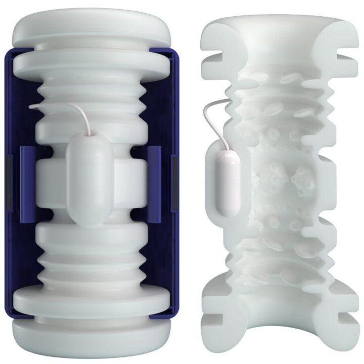 PRETTY LOVE - DJ LADY MASTURBADOR MASCULINO COM VIBRAÇÃO 5 AJUSTES ROXO