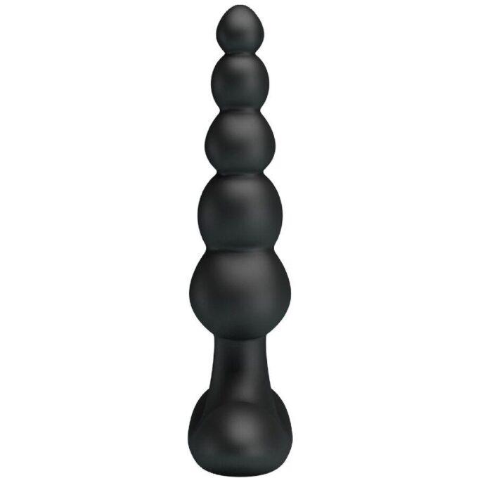 PRETTY LOVE - VIBRADOR ANAL CORBAN 10 VIBRAÇÕES PRETO