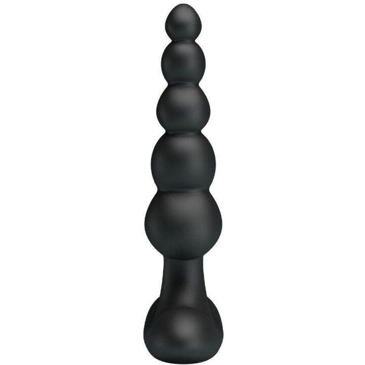 PRETTY LOVE - VIBRADOR ANAL CORBAN 10 VIBRAÇÕES PRETO