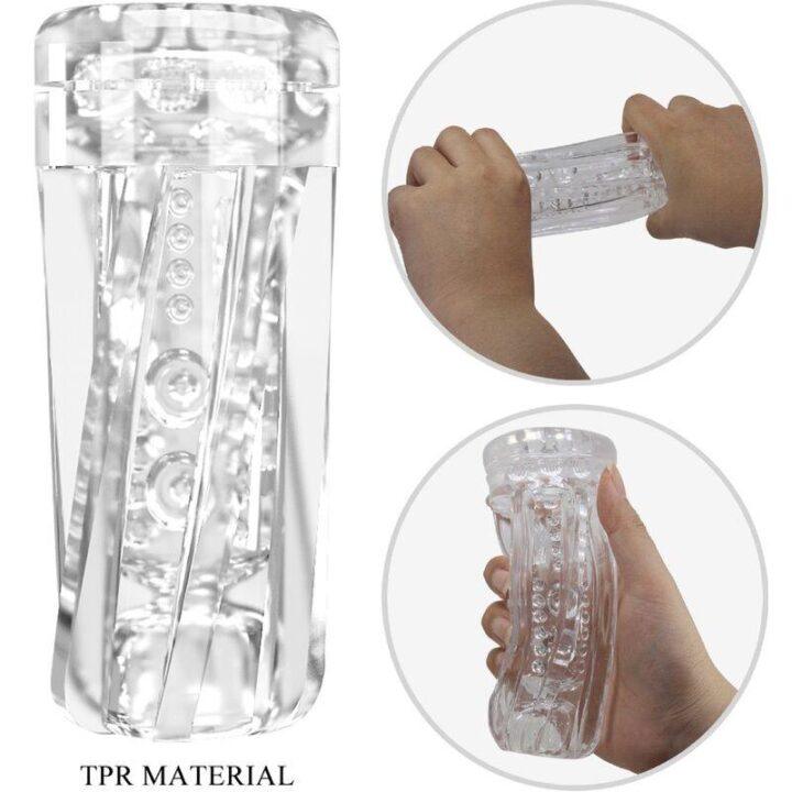 PRETTY LOVE - TAMARA MASTURBADOR MASCULINO MULTI-VELOCIDADE VIBRADOR PRETO