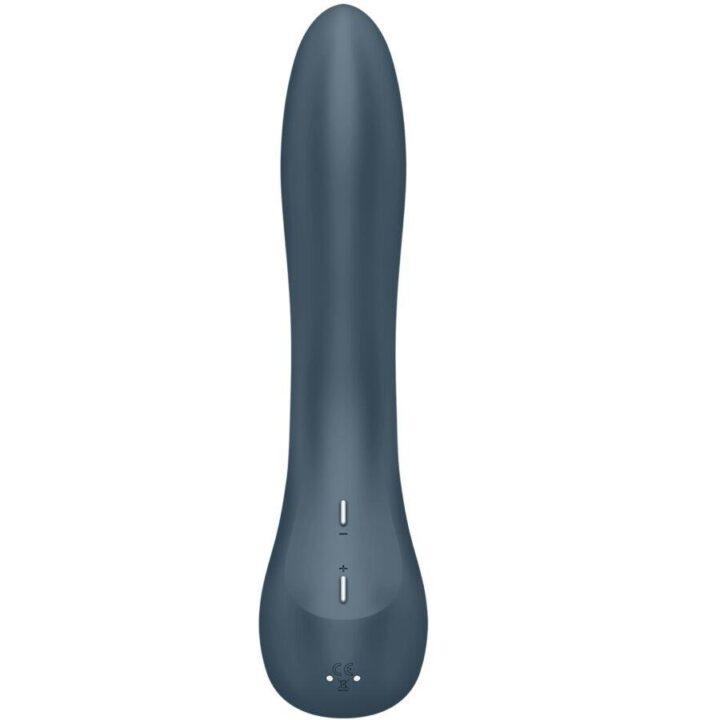 SATISFYER - G-SPOT WAVE 4 12 VIBRAÇÕES PROGRAMA VIBRADOR CINZA ESCURO