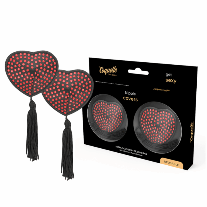 COQUETTE CHIC DESIRE - COBERTURAS PARA BICOS VERMELHAS/PRETAS