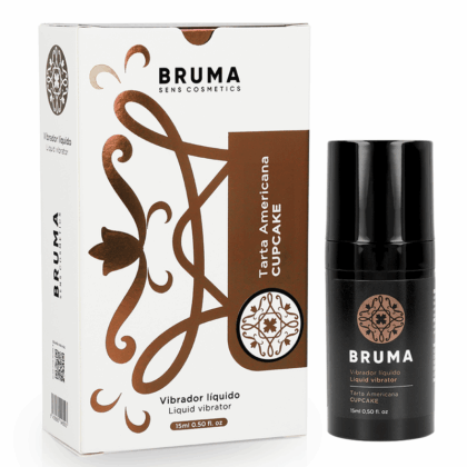 BRUMA - VIBRADOR LÍQUIDO ULTRA DESLIZANTE CUPCAKE 15 ML
