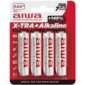 AIWA - X-TRA ALKALINE AAA ALKALINE BATTERY LR03 BLISTER*4