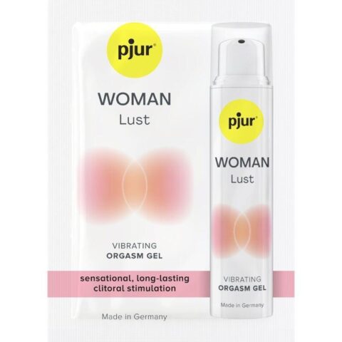 PJUR - GEL VIBRATÓRIO WOMAN LUST DOSE ÚNICA PARA ORGASMO 1,5 ML