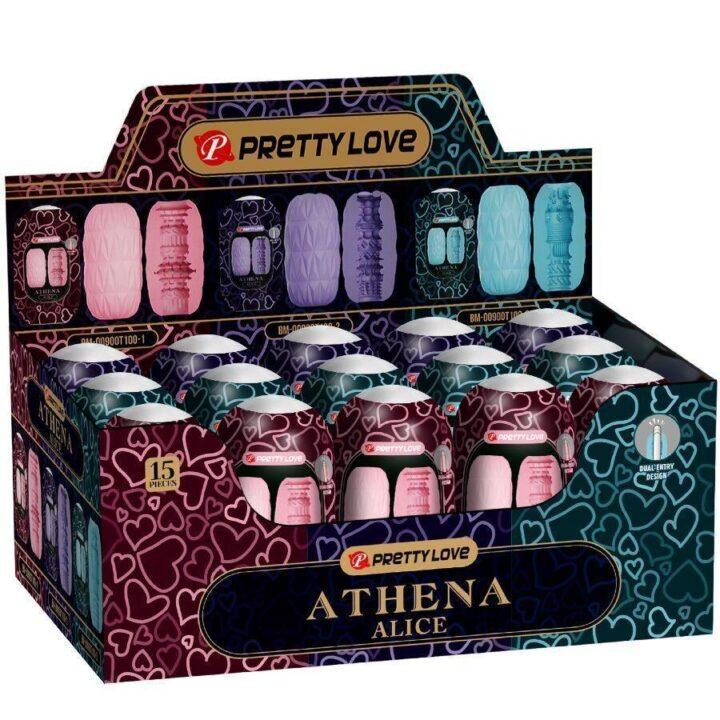 PRETTY LOVE - ATHENA ALICE PACK 15 VARIOUS MALE MASTURBATORS
