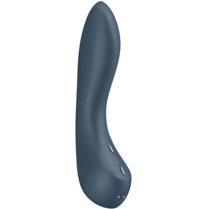 SATISFYER - G-SPOT WAVE 4 12 VIBRAÇÕES PROGRAMA VIBRADOR CINZA ESCURO