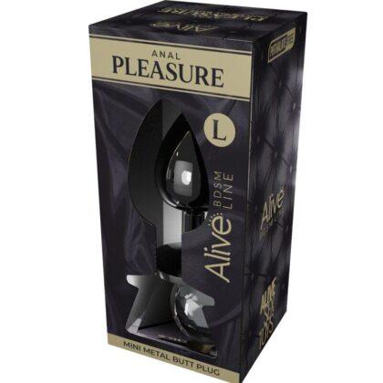 ALIVE-ALIVE-ANAL-PLEASURE-MINI-PLUG-METAL-BLACK-SIZE-L-1