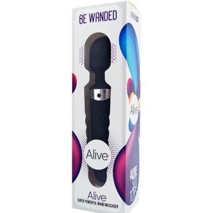 ALIVE-ALIVE-BE-WANDED-VIBRATOR-MASSAGER-BLACK-1