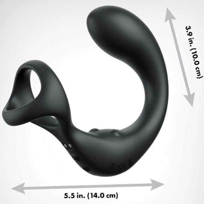 COLEÇÃO ANAL FANTASY ELITE - MASSAGEADOR ANAL VIBRANTE COM CONTROLE REMOTO