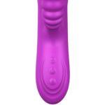 ARMONY - ANGELIA VIBRADOR MULTIFUNO LÍNGUA DUPLA EFEITO DE CALOR VIOLETA