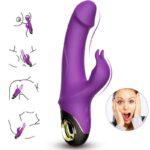 ARMONY - METEROR DILDO VIBRADOR COELHO ROXO