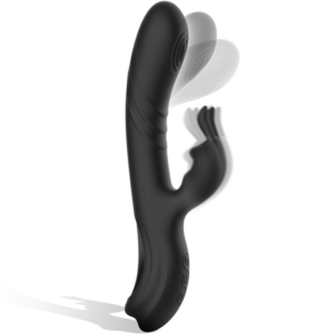 BLACKSILVER-BLACKSILVER-JAMIE-RECHARGEABLE-SILICONE-RABBIT-STIMULATOR-BLACK-1