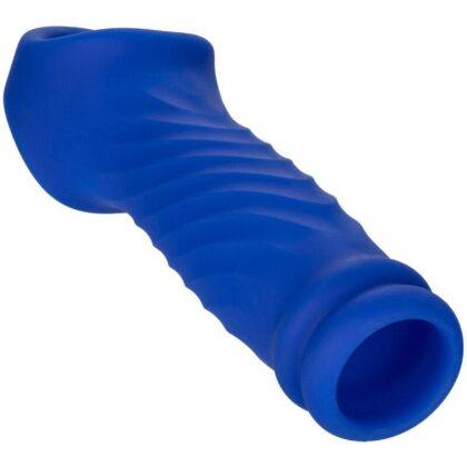 CALEXOTICS-CALEXOTICS-ADMIRAL-WAVE-PENIS-COVER-LIQUID-SILICONE-BLUE-1
