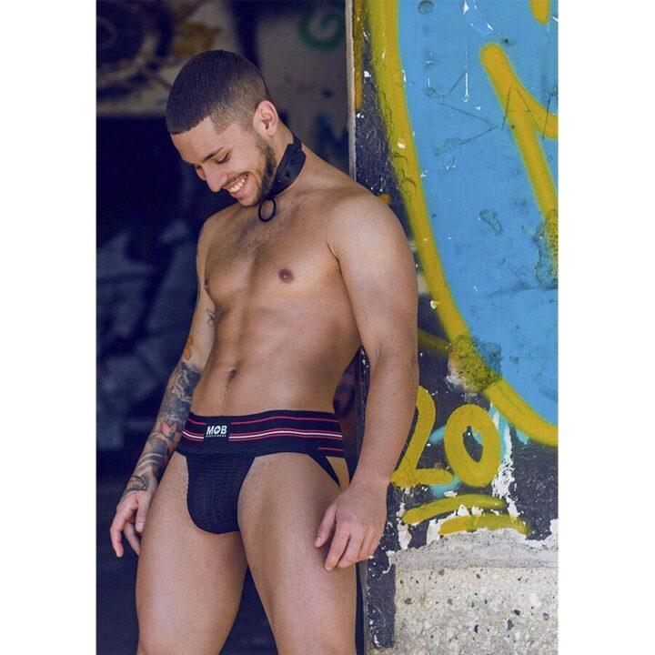 MOB - TANGA PRETA CLÁSSICA TAMANHO G